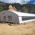 Single Span Poultry Greenhouse for Chicken Farm